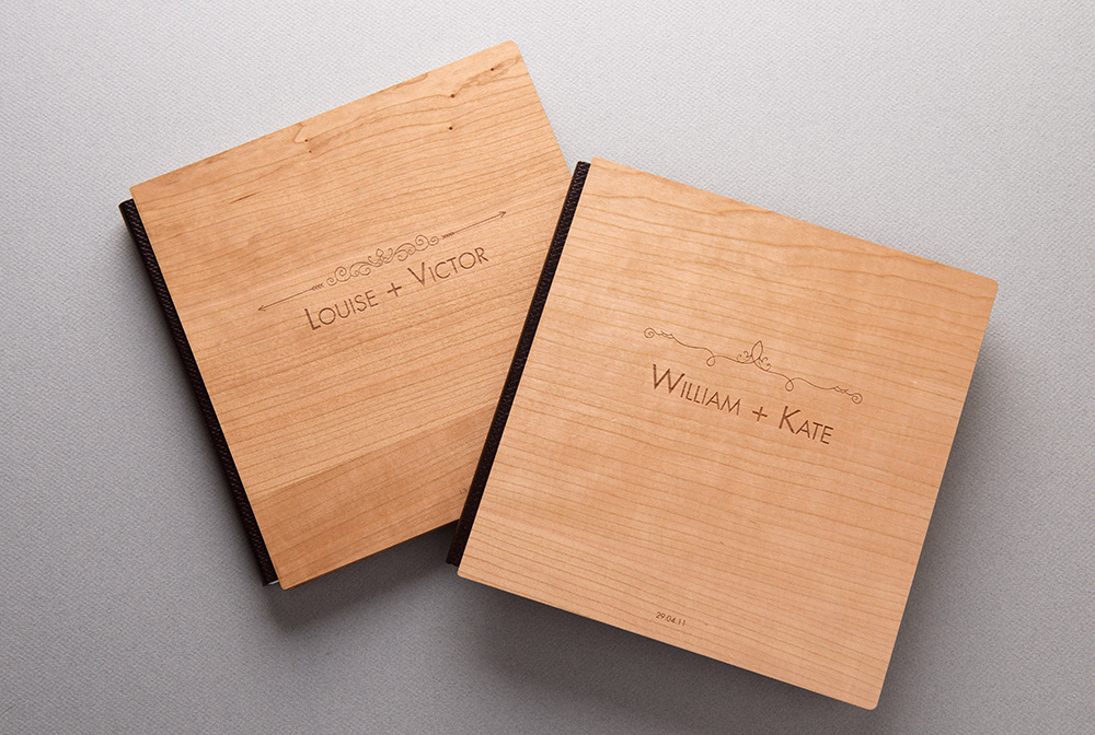 livre mariage bois
