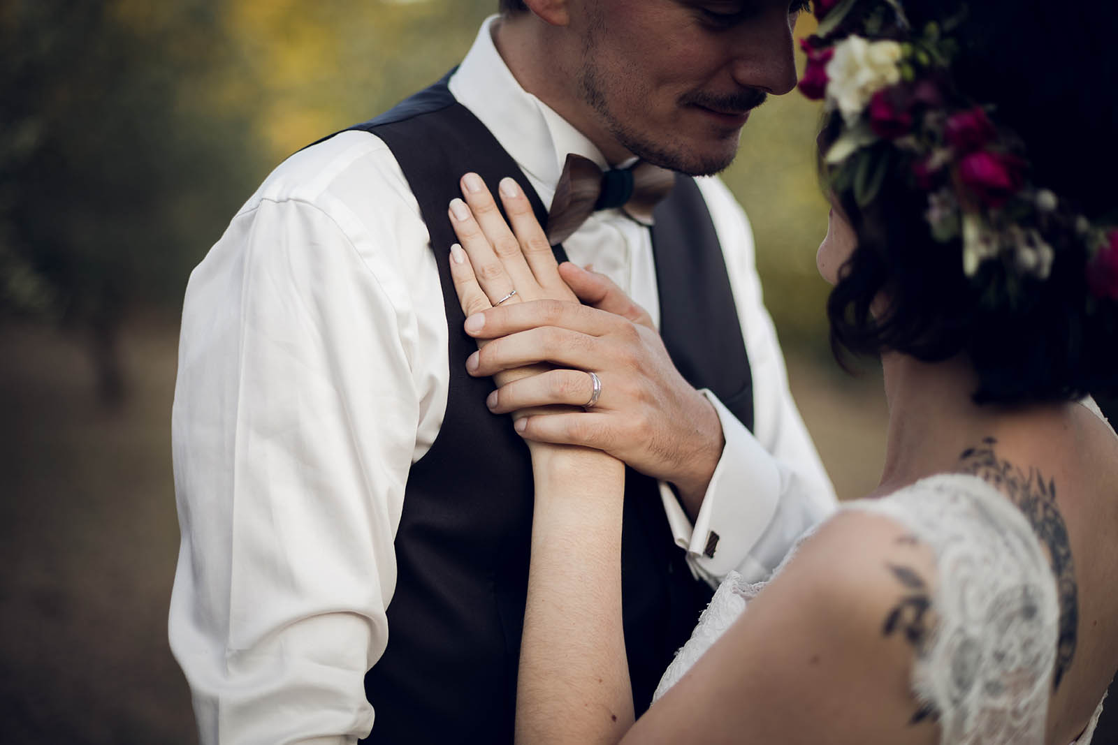 photo couple mariage Ardèche