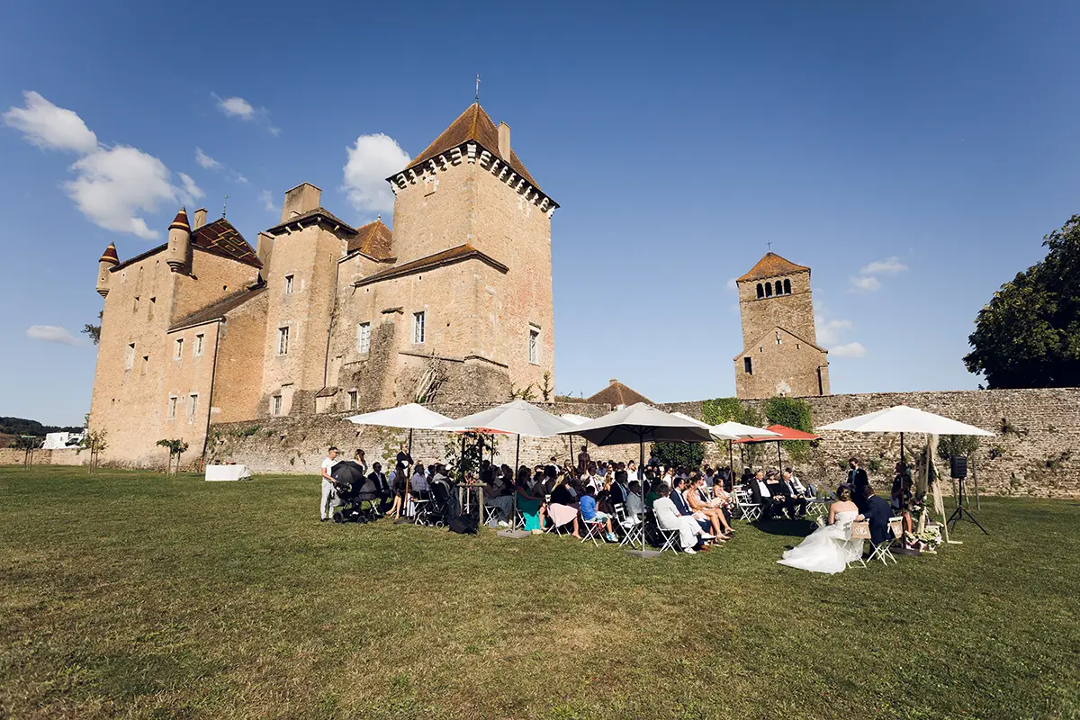 mariage chateau de pierreclos